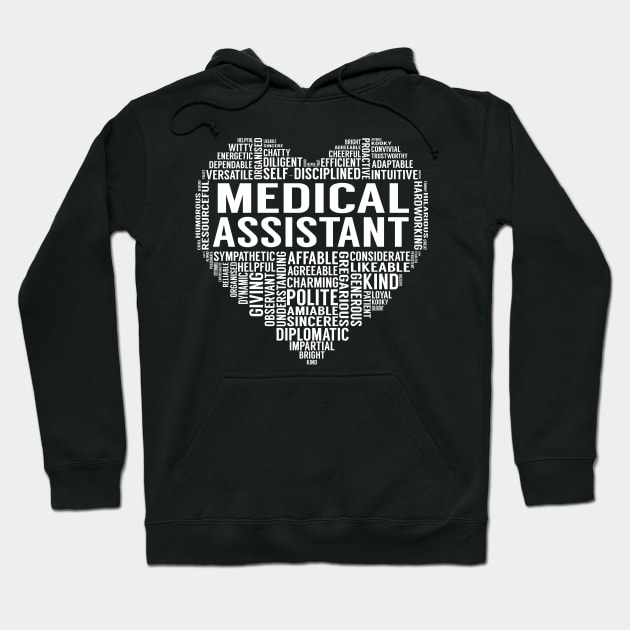 Medical Assistant Heart Hoodie by LotusTee